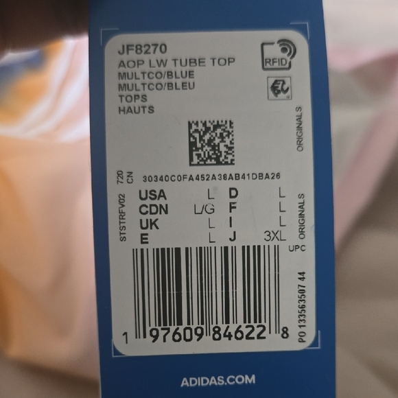 Adidas Originals Tube Top - Picture 5 of 5